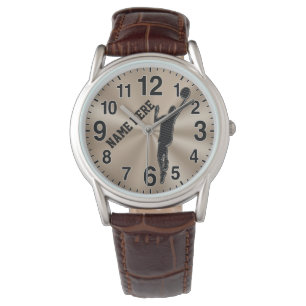 Personalisierte der Basketball-Uhren der Männer Armbanduhr