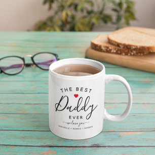 Personalisierte "Der beste Papa ever" Hübsch Kaffeetasse