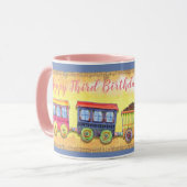 Personalisierte der Choo-Choo der Kinder Tasse (Vorderseite Links)