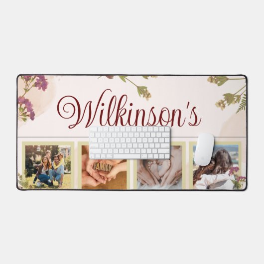 Personalisierte Desktop-Matte für Fotos, Maus-Pad Schreibtischunterlage (Tastatur & Maus)