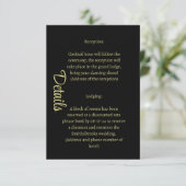 Personalisierte Detailkarte Dankeskarte (Stehend Vorderseite)