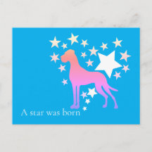 Personalisierte Deutsche Dogge Stern