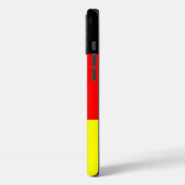 Personalisierte deutsche Flagge Case-Mate iPhone Hülle (Rückseite / Links)
