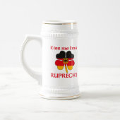 Personalisierte deutsche küssen mich, den ich bierglas (Links)