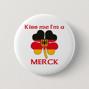Personalisierte deutsche küssen mich, den ich button