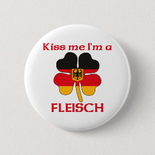 Personalisierte deutsche küssen mich, den ich button