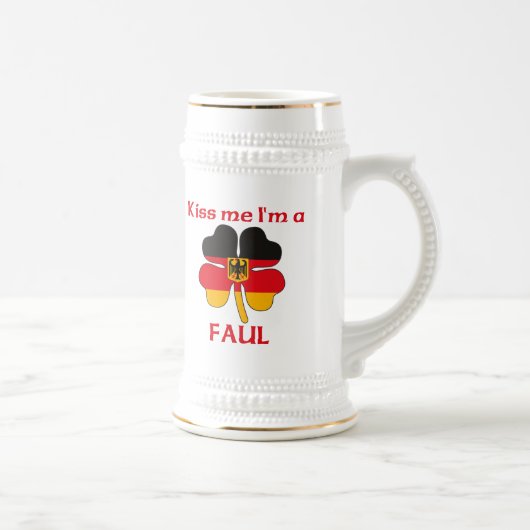 Personalisierte deutsche küssen mich, den ich Faul Bierglas (Rechts)