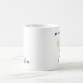 Personalisierte Dezember-Blumen-Kaffeetasse Kaffeetasse (Mittel)