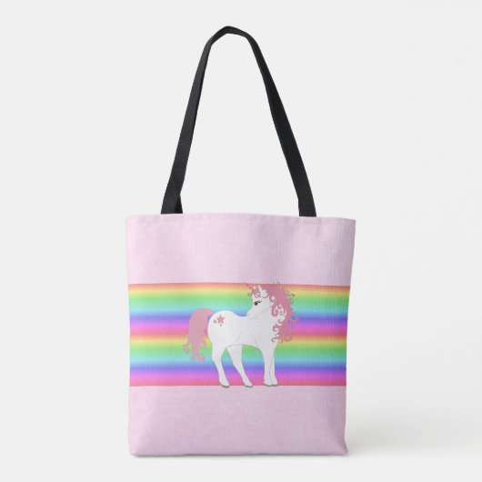 Personalisierte die Taschen-Tasche des Unicorn-u. Tasche (Rückseite)