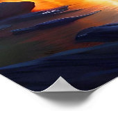 Personalisierte Digitalfarbdruck Poster (Ecke)