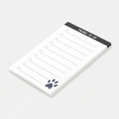 Personalisierte Dinge zu tun und Niedliche Post-it Post-it Klebezettel (angewinkelt)