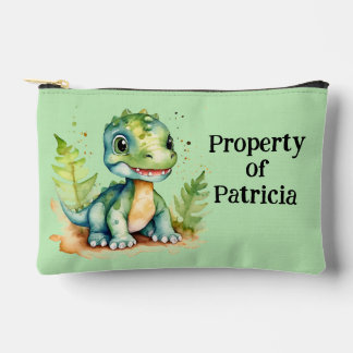 Personalisierte Dino Pouch Tasche - Druck Schneide