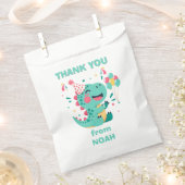 Personalisierte Dinosaurier-Geburtstags-Geschenktü Geschenktütchen (Ausgeschnitten)