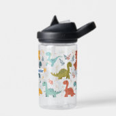 Personalisierte Dinosaurier-Kid Trinkflasche (Links)