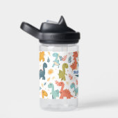 Personalisierte Dinosaurier-Kid Trinkflasche (rechts)