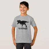 Personalisierte Dinosaurier-Shirts, Kindergeschenk T-Shirt (Vorne ganz)