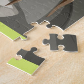 Personalisierte Dinosaurier und Freunde Puzzle (Seite)