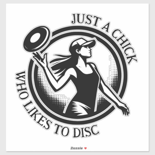 Personalisierte Disc Golf Aufkleber (Blatt)