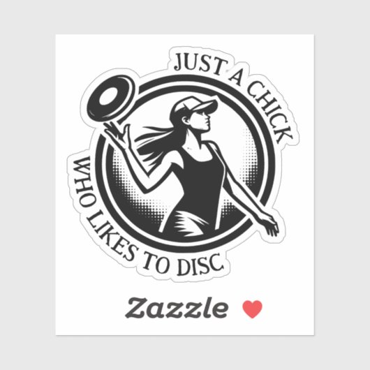 Personalisierte Disc Golf Aufkleber (Blatt)