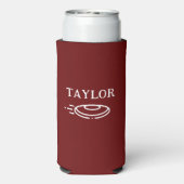 Personalisierte Disc Golf Selters Dosenkühler (Seltzer Rückseite)