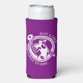 Personalisierte Disc Golf Selters Dosenkühler (Seltzer Vorderseite)