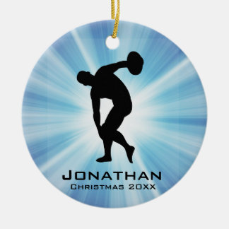 Personalisierte Discus Thrower Ornament