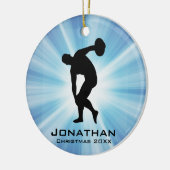 Personalisierte Discus Thrower Ornament (Links)