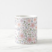 Personalisierte Ditsy Floral Baby Dusche Tasse (Mittel)