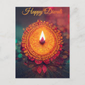 Personalisierte Diwali Postkarte (Vorderseite)