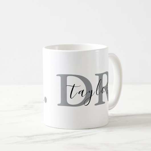 Personalisierte Doctor Coffee Tasse (VorderseiteRechts)