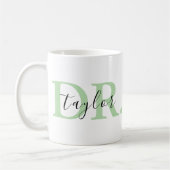 Personalisierte Doctor Coffee Tasse (Links)