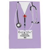Personalisierte Doctor Medium Geschenktasche Mittlere Geschenktüte (Vorderseite)