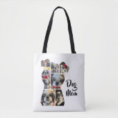 Personalisierte Dog Form Foto Collage Geschenk Tasche (Vorderseite)