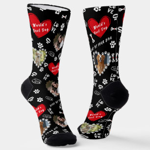 Personalisierte Dog Foto Socken Benutzerdefinier