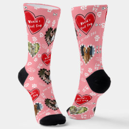 Personalisierte Dog Foto Socken | Benutzerdefinier