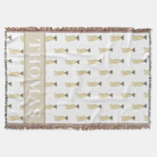 Personalisierte Dogge (Maskierte Rehfarbe)  Decke