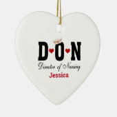 Personalisierte DON Keramik Weihnachten Ornament (Rechts)