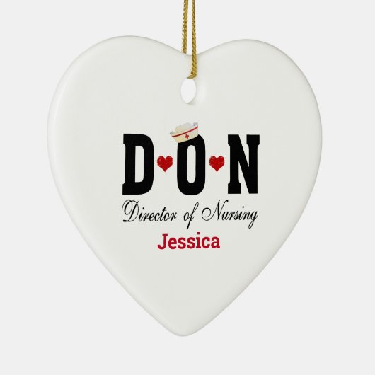 Personalisierte DON Keramik Weihnachten Ornament (Rechts)