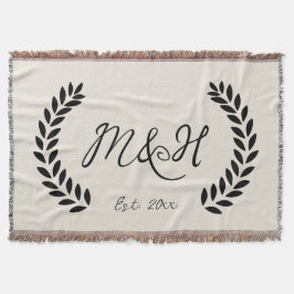 Personalisierte Donnerplanken, Jubiläumsgeschenk Decke