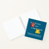 Personalisierte DOODLES AND CARTOON Frösche Sketch Notizblock (Innenseite)