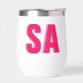 Personalisierte Doppelschattenmonogramm (Links)