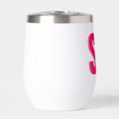 Personalisierte Doppelschattenmonogramm (Vorderseite)