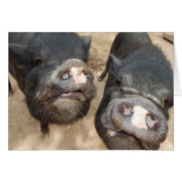 Personalisierte Doppelschnecken Schwarze Mini Schw