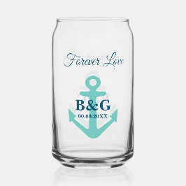 Personalisierte Dosenbrille für Hochzeiten Dosenglas