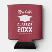 Personalisierte Dosenkühler für 2024 Abschlussfeie (Rückseite)