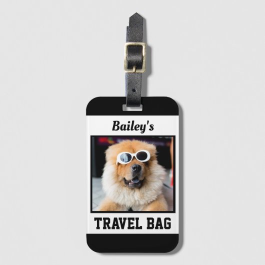 Personalisierte Dosenvorlage Gepäckanhänger (Vorderseite Vertikal)