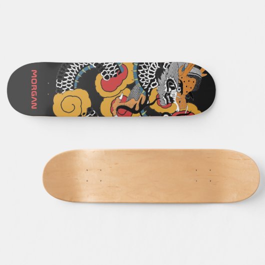 Personalisierte Drachenskateboard Skateboard (Horizontal)