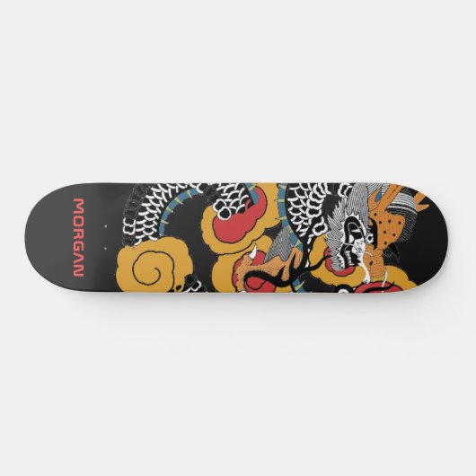 Personalisierte Drachenskateboard Skateboard (Horizontal)