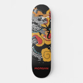 Personalisierte Drachenskateboard Skateboard (Vorderseite)