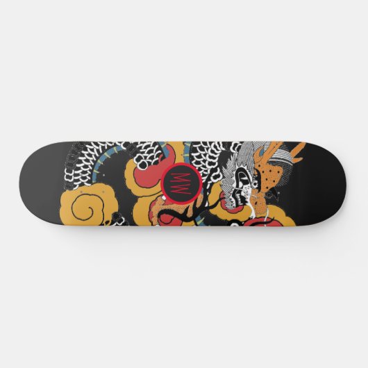 Personalisierte Drachenskateboard Skateboard (Horizontal)